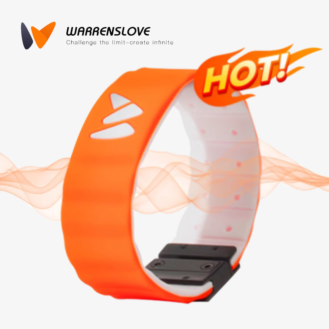 Orange quantum bracelet