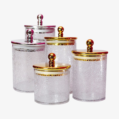 Set Jar Seri Luxe (3-Piece Airtight Set)