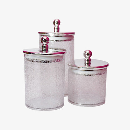 Set Jar Seri Luxe (3-Piece Airtight Set)