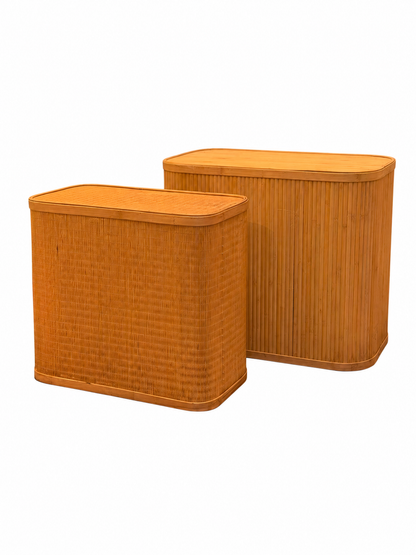 Bamboo Stool Duo