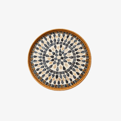Rattan Decorative Serving Tray