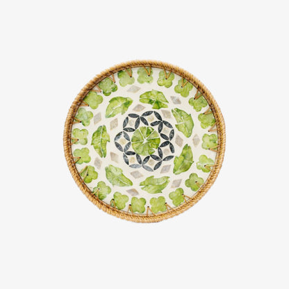 Rattan Decorative Serving Tray