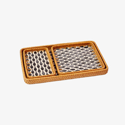 Rattan Tray Set (3 Pieces)