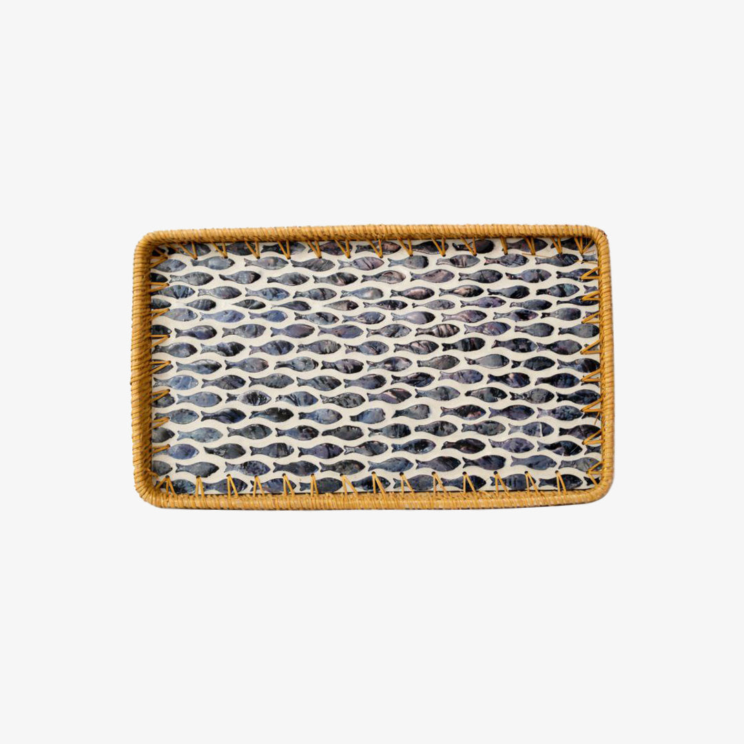 Rattan Tray Set (3 Pieces)