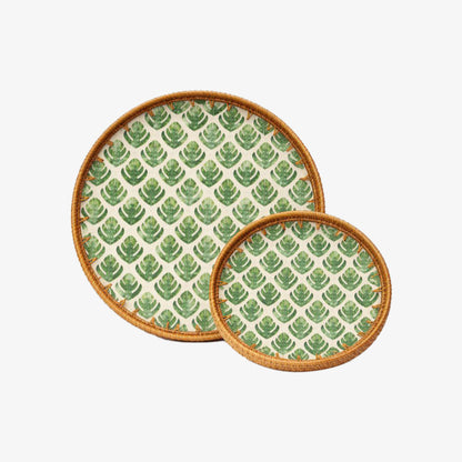 Rattan Decorative Serving Tray